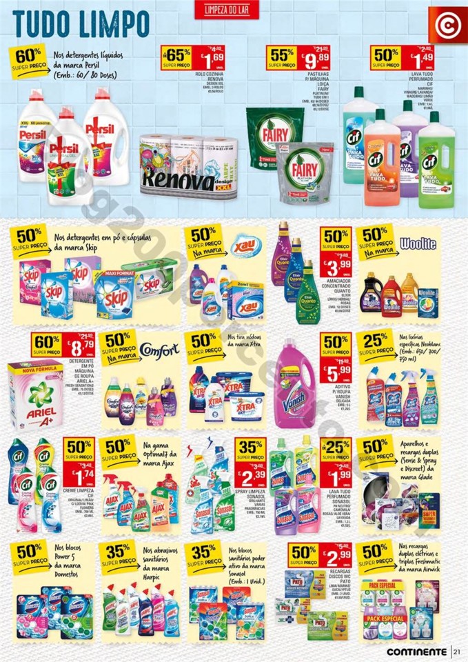 Antevisão Folheto CONTINENTE Promoções de 17 a 