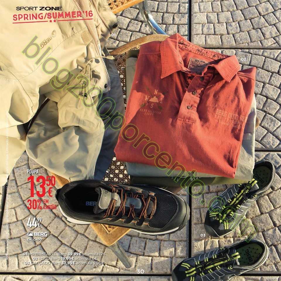 Novo Folheto SPORT ZONE promoções de 9 março a 