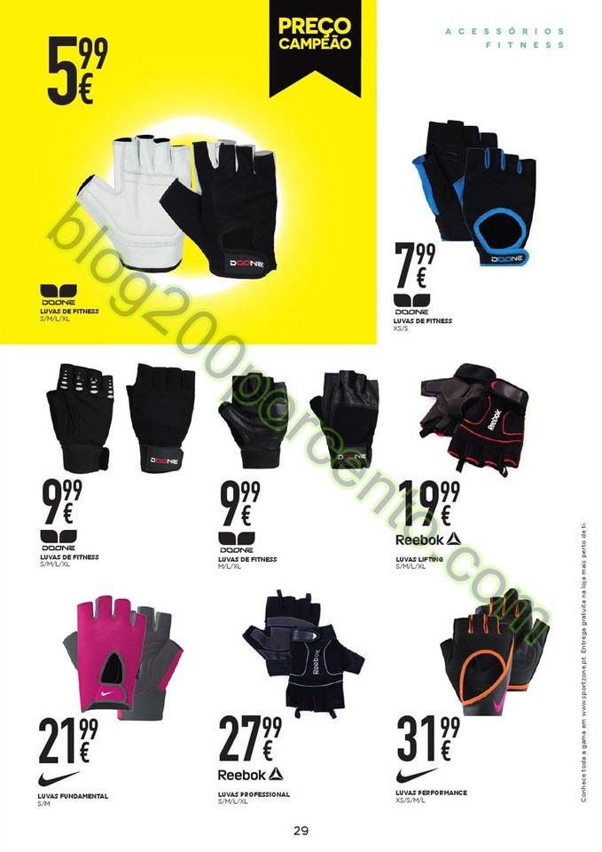 Novo Folheto SPORT ZONE Promoções até 31 outubr