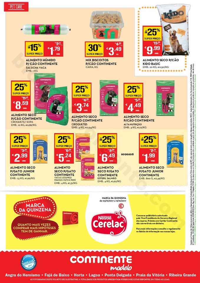 Antevisão Folheto CONTINENTE Açores promoções 