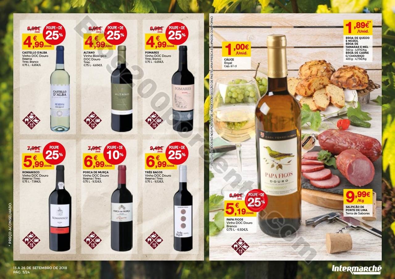 Antevisão Folheto INTERMARCHÉ Feira de vinhos pr