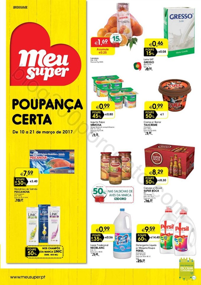 Antevisão Folheto MEU SUPER Promoções de 10 a 2