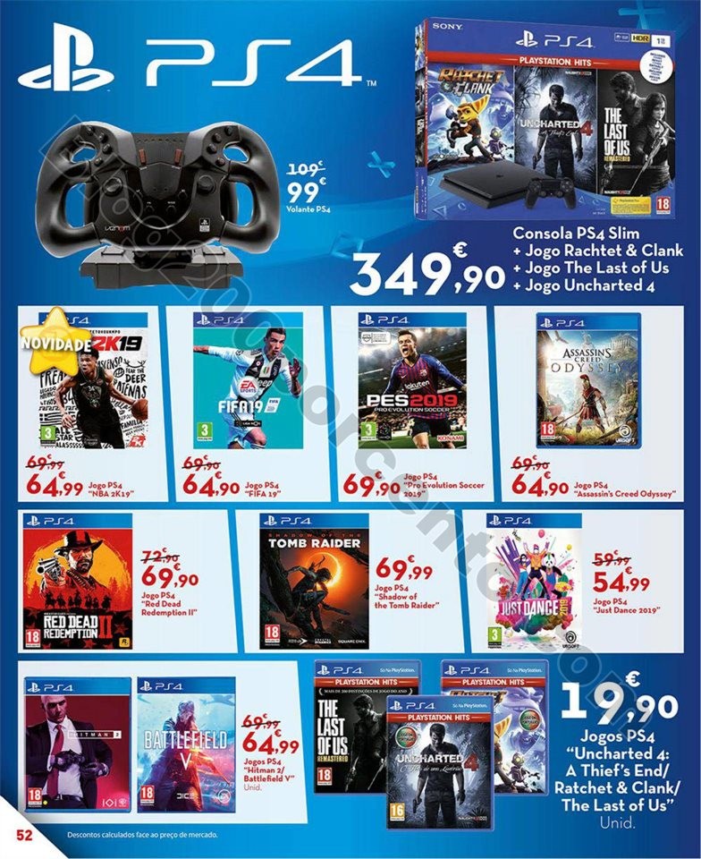 Antevisão Folheto E-LECLERC Brinquedos natal prom