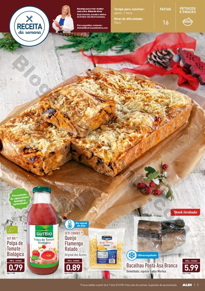 Antevisão Folheto ALDI Promoções a partir de 5 