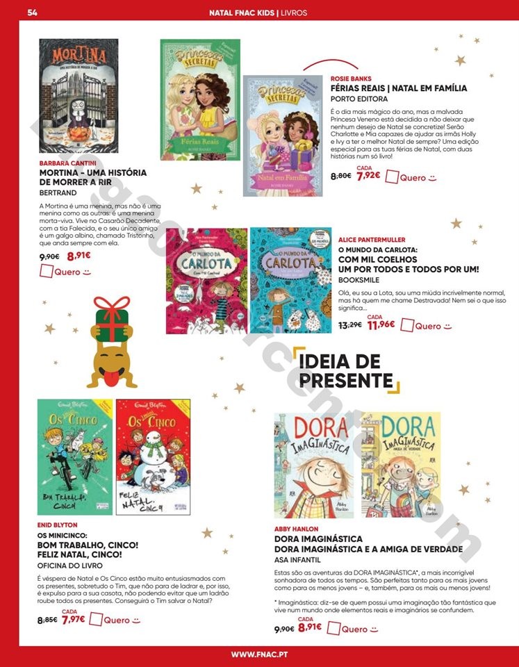 Antevisão Folheto FNAC Natal Kids Promoções de 
