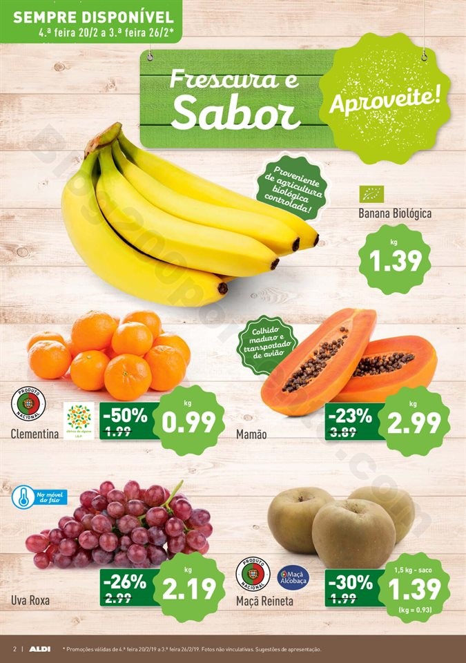 Antevisão Folheto ALDI Promoções a partir de 20