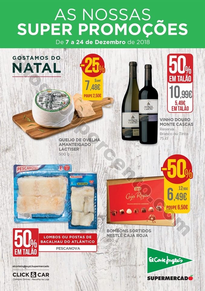 Antevisão Folheto EL CORTE INGLÉS Promoções de