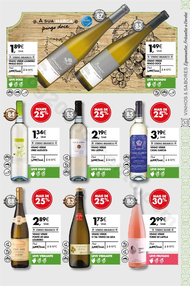 Antevisão Folheto PINGO DOCE Vinhos e Sabores Pro
