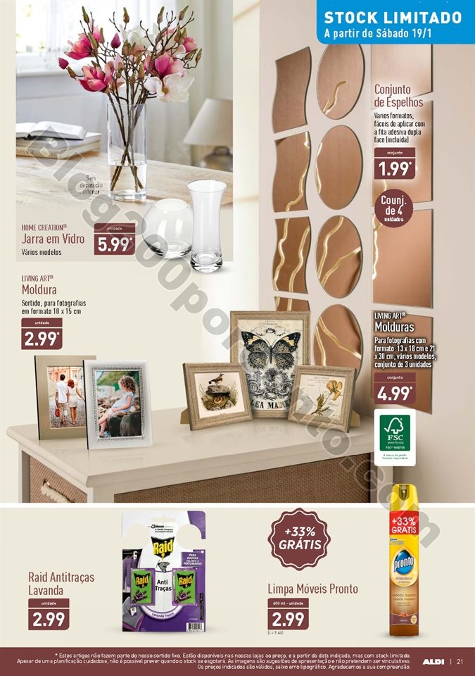 Antevisão Folheto ALDI Promoções a partir de 16