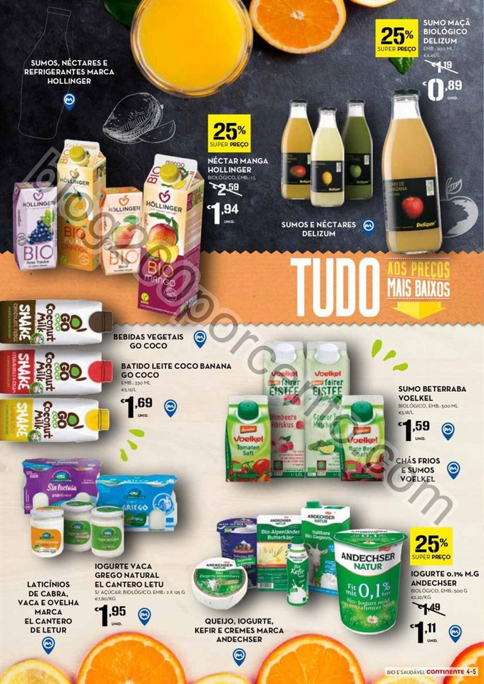 Antevisão Folheto CONTINENTE Vida saudável promo