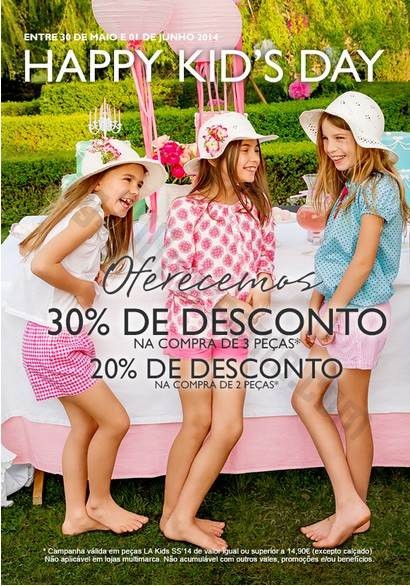 30% desconto LANIDOR de 30 maio a 1 junho