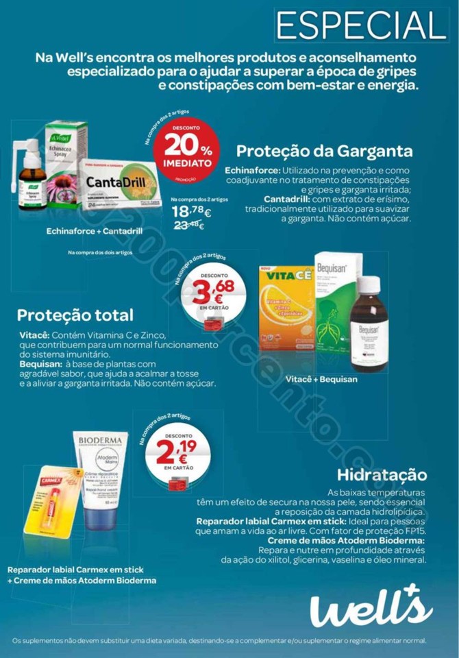 Antevisão Folheto WELLS Inverno de 27 dezembro a 