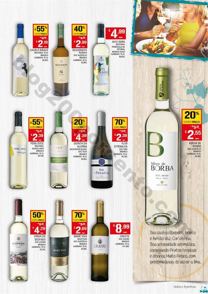 Antevisão Folheto CONTINENTE Vinhos e aperitivos 