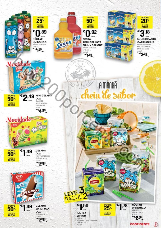 Antevisão Folheto CONTINENTE Promoções de 28 ju