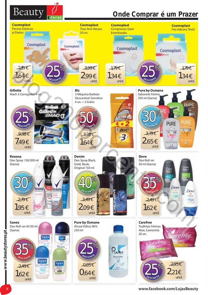 Novo Folheto BEAUTY STORES Promoções de 5 janeir