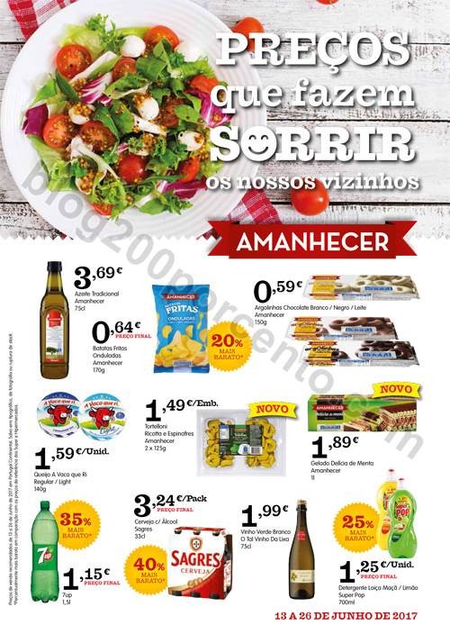 Antevisão Folheto AMANHECER Promoções de 13 a 2