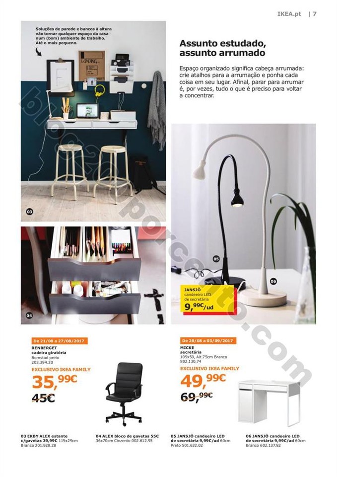 Antevisão Folheto IKEA Promoções de 17 agosto a