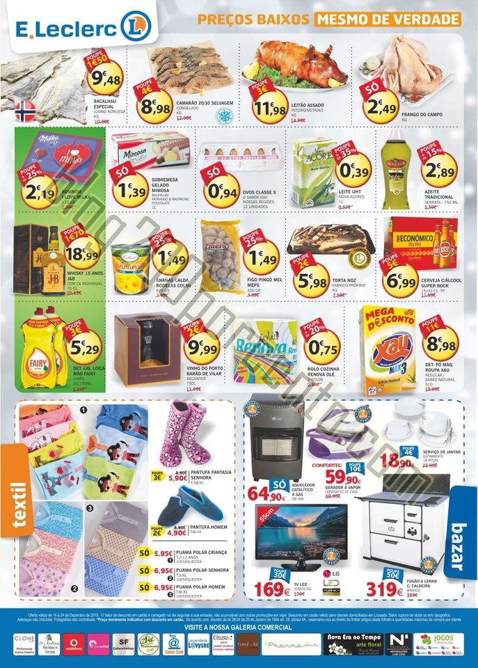 Antevisão Folheto E-LECLERC Lousada promoções d