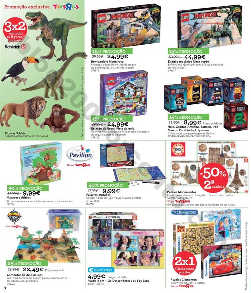 Antevisão Folheto TOYSRUS Regresso às aulas prom