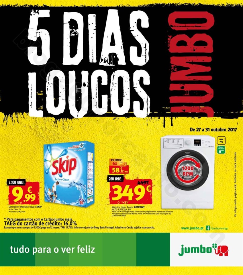 Antevisão Folheto JUMBO 5 dias loucos promoções