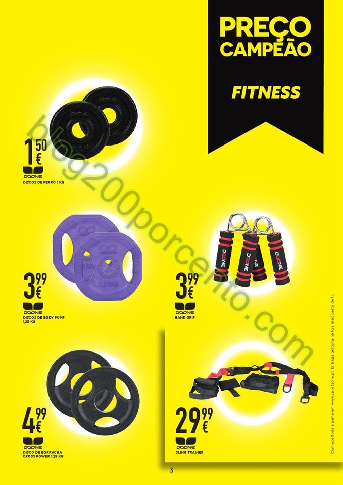 Novo Folheto SPORT ZONE Promoções até 31 outubr