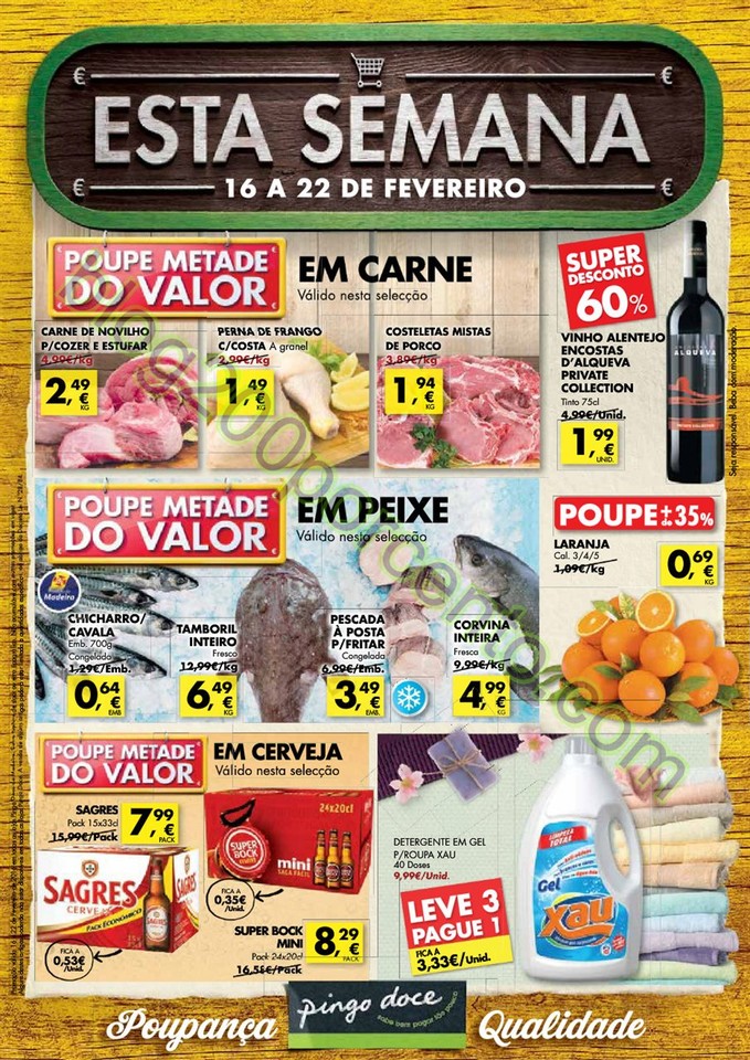 Antevisão Folheto PINGO DOCE Madeira de 16 a 22 f