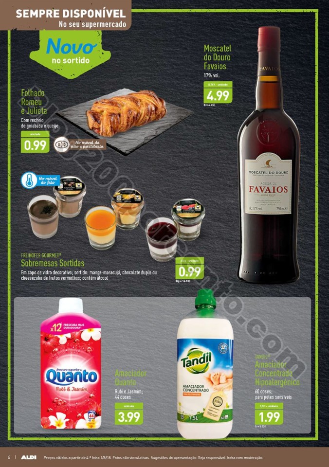Antevisão Folheto ALDI Promoções a partir de 1 