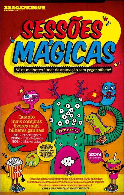 Cinema Grátis | BRAGAPARQUE | até 13 dezembro