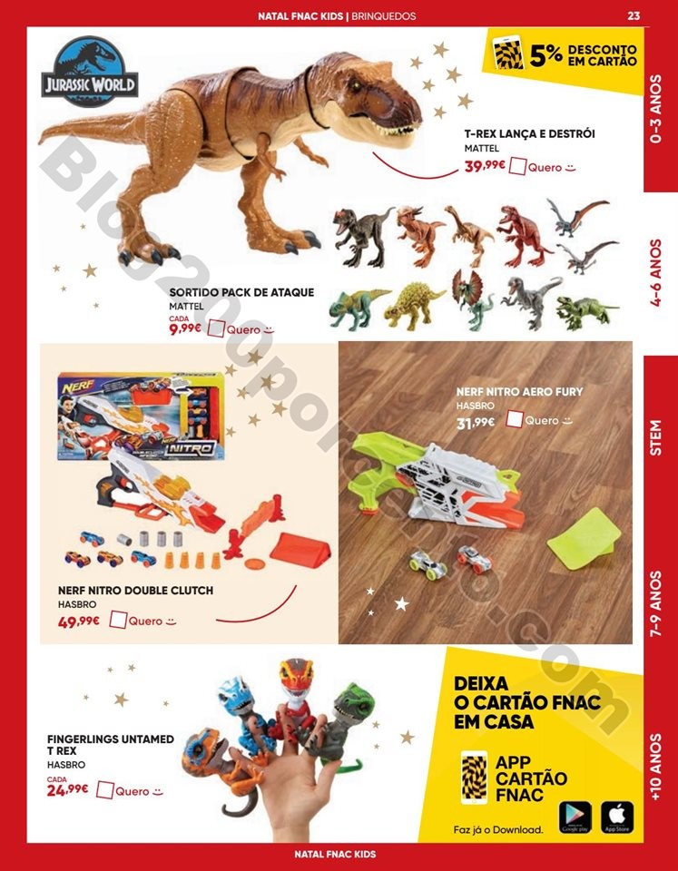Antevisão Folheto FNAC Natal Kids Promoções de 