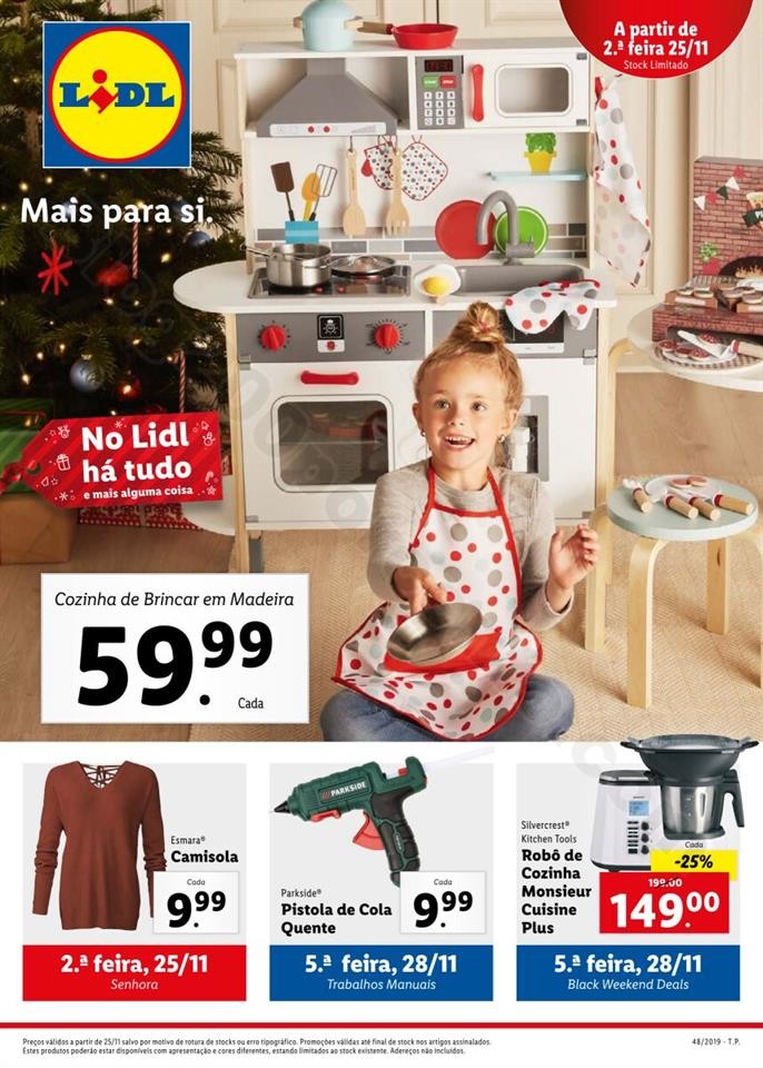 Antevisão Folheto LIDL Promoções a partir de 25