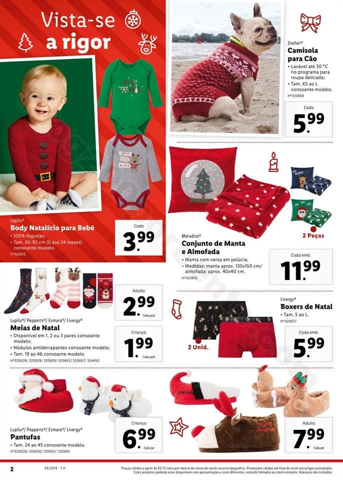 Antevisão Folheto LIDL Promoções de 2 a 8 dezem