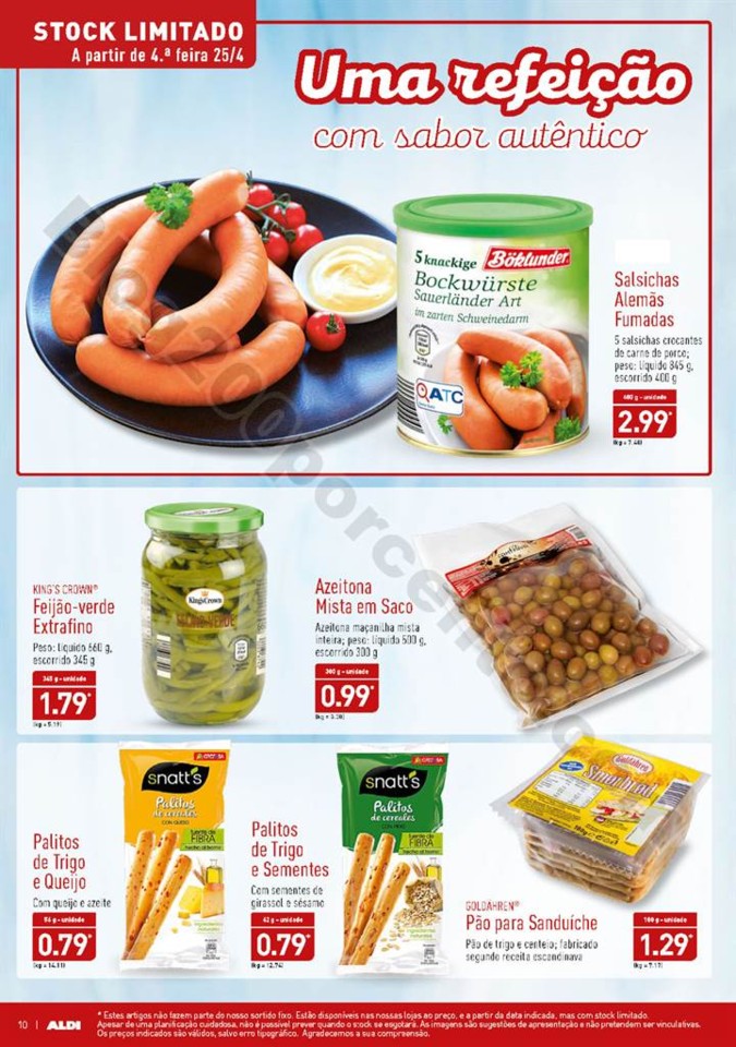 Antevisão Folheto ALDI Promoções a partir de 2