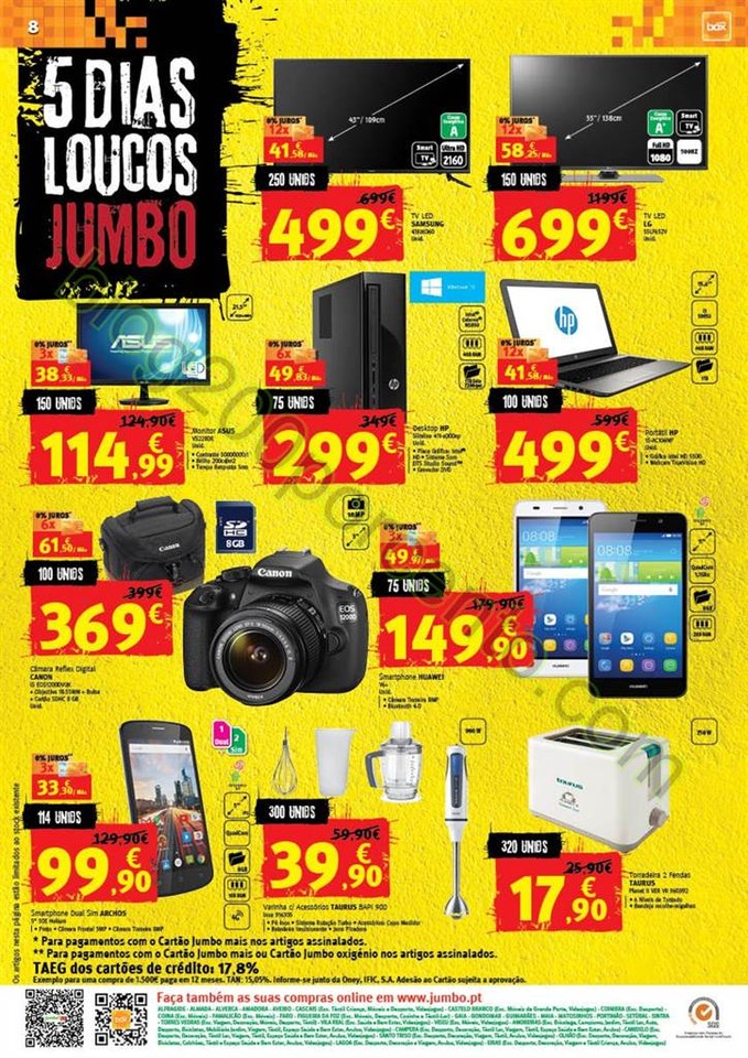 Antevisão Folheto JUMBO 5 dias loucos promoções