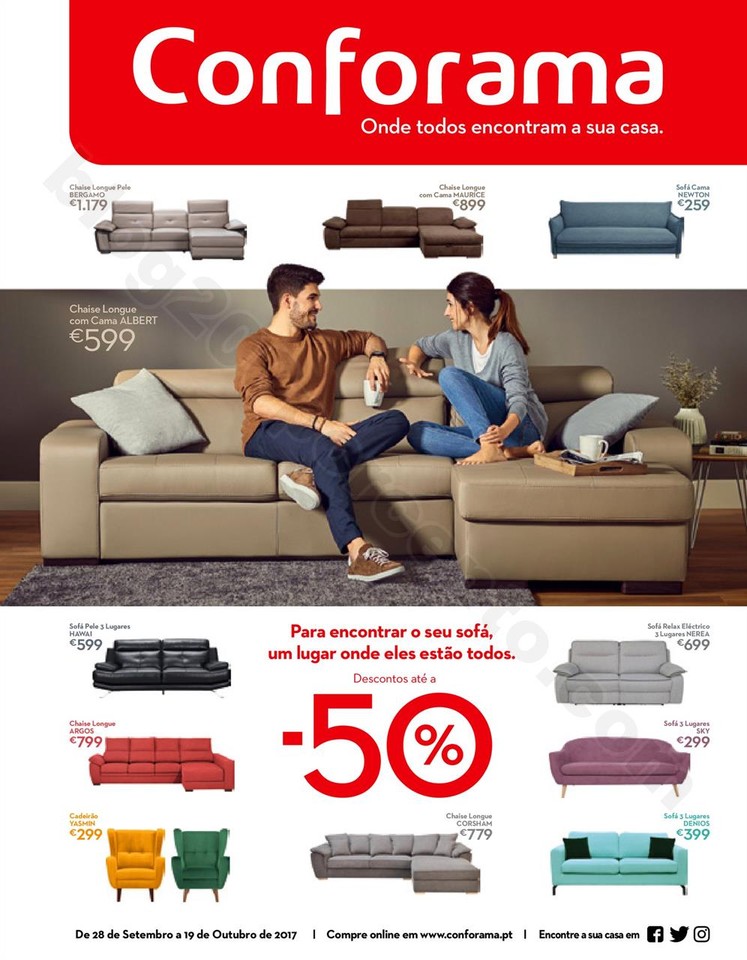 Antevisão Folheto CONFORAMA Promoções de 28 set