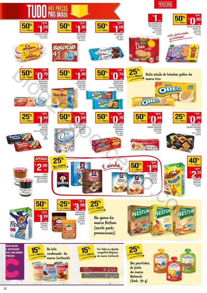 Antevisão Folheto CONTINENTE Promoções de 9 a 1