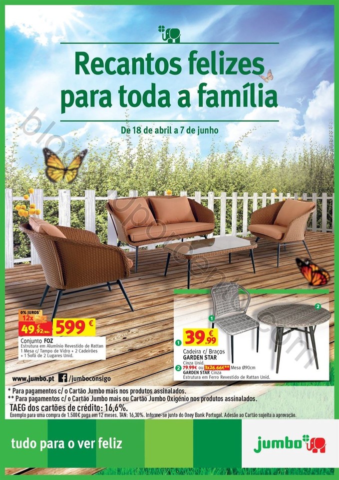 Antevisão Folheto JUMBO Especial Jardim de 18 abr