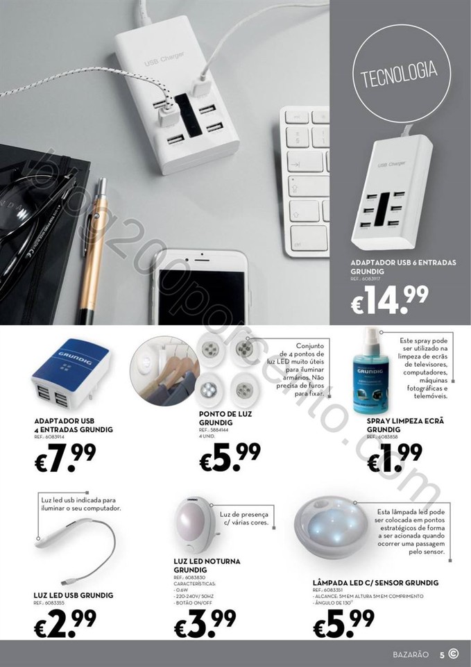 Antevisão Folheto CONTINENTE Bazarão promoções