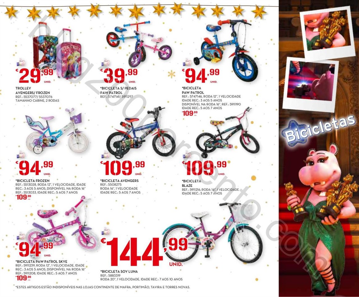 Catálogo Brinquedos CONTINENTE Promoções de 14 