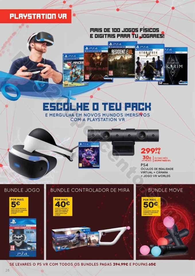 Antevisão Folheto WORTEN Gaming promoções de 26