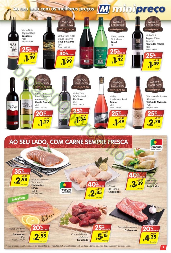 Antevisão Folheto MINIPREÇO Nacional promoções