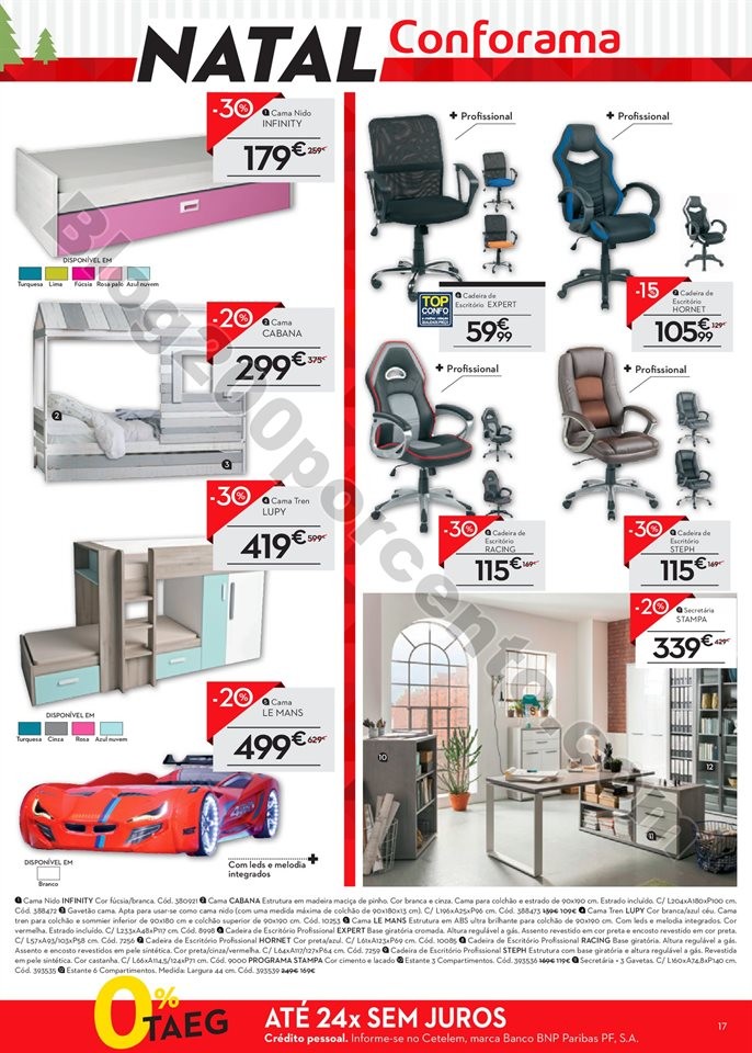 Antevisão Folheto CONFORAMA Natal promoções at