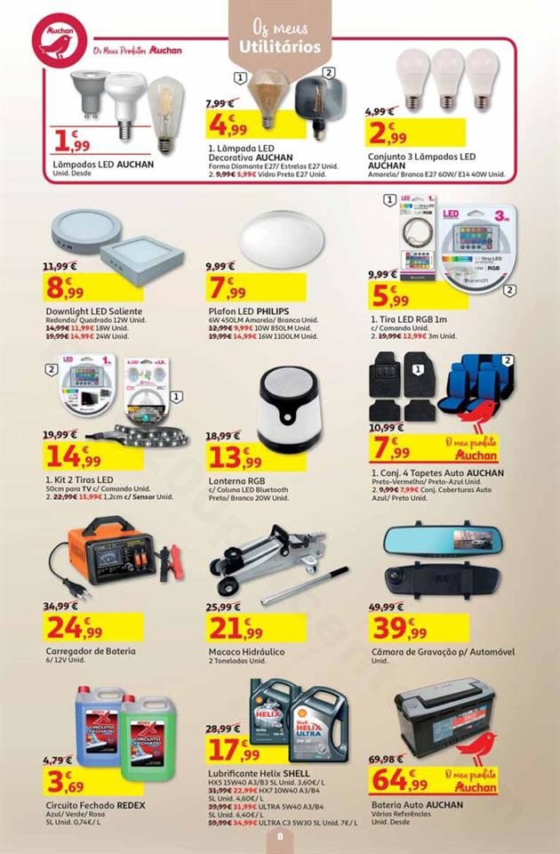 Antevisão Folheto AUCHAN Poupar ou Largar Promoç
