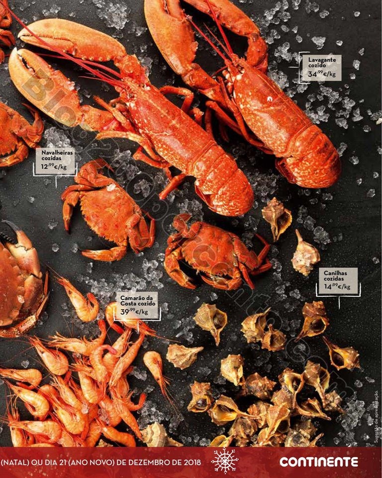 Antevisão Mariscoa CONTINENTE 26 novembro a 31 de