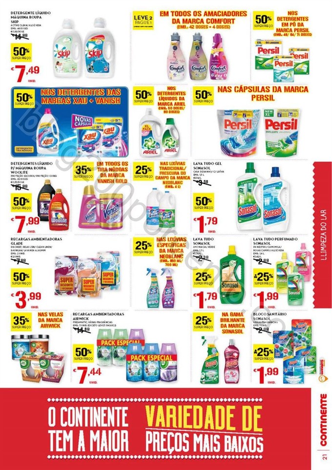 Antevisão Folheto CONTINENTE Promoções de 13 a 