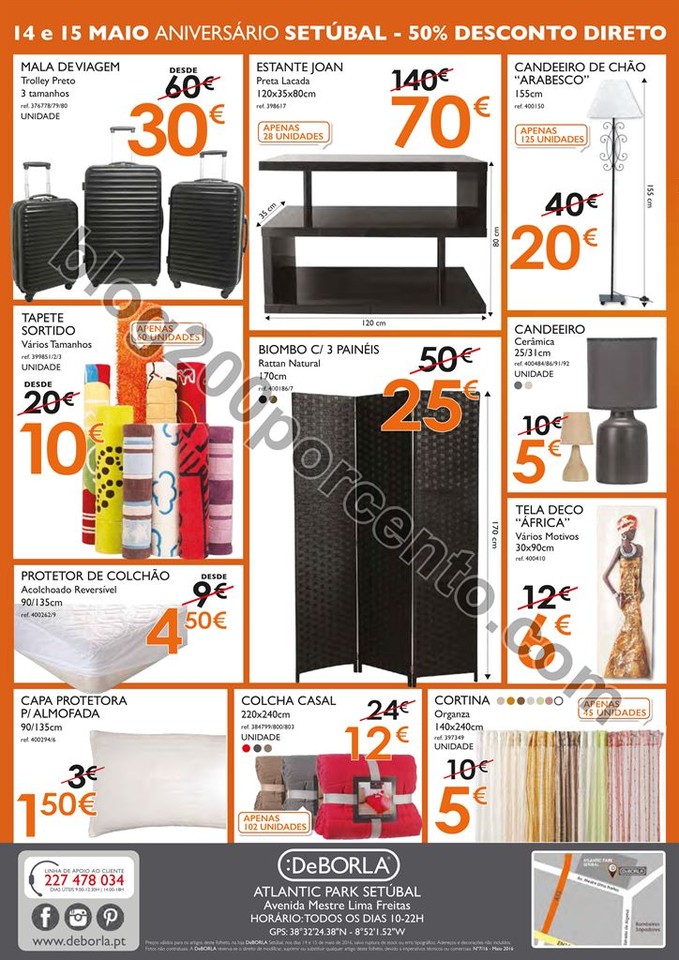 Antevisão Folheto DEBORLA Aniversário Setúbal p