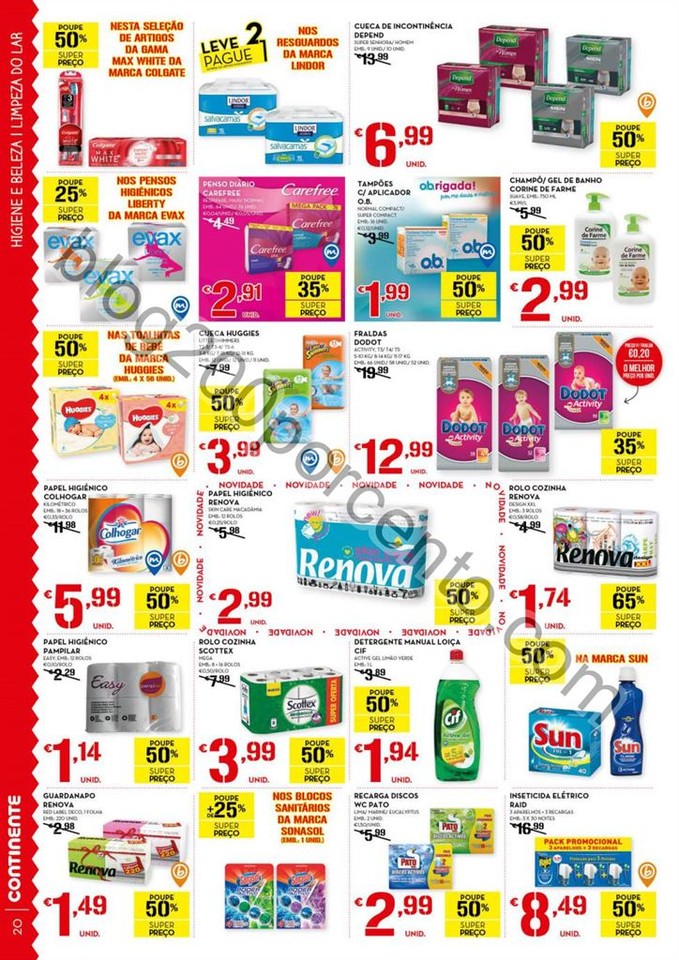 Antevisão Folheto CONTINENTE Promoções de 19 a 
