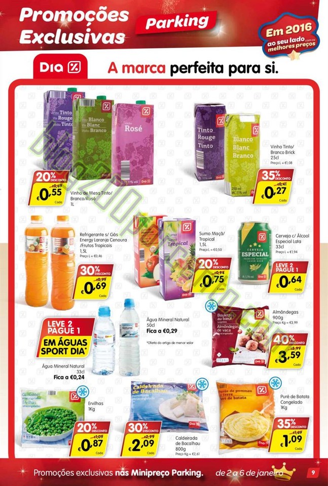 Antevisão Folheto MINIPREÇO Parking promoções 