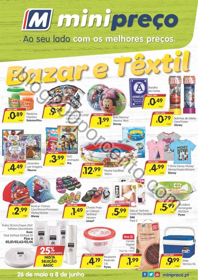Antevisão Folheto MINIPREÇO Bazar Promoções de