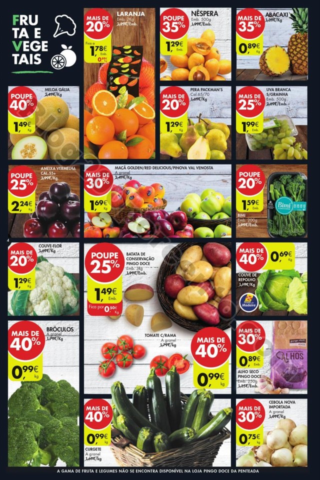 Antevisão Folheto PINGO DOCE Promoções de 8 a 1