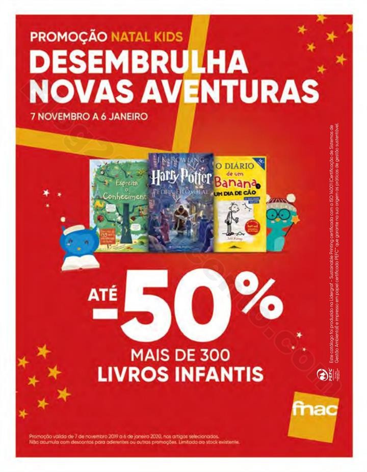 Antevisão Folheto Natal FNAC Kids promoções at